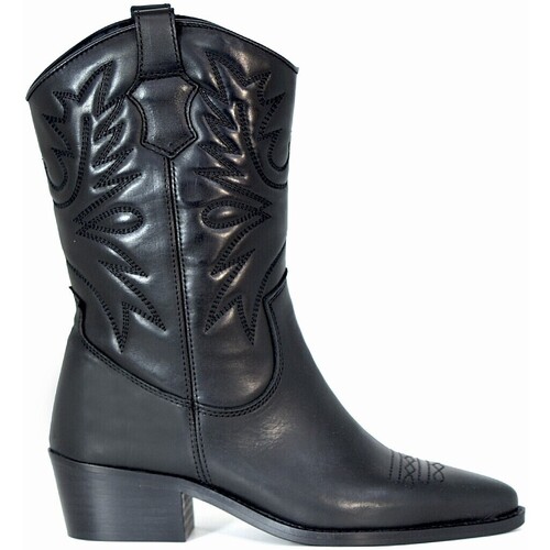 Sapatos Mulher Botas Vexed BOTAS COWBOY CLASSIC NEGRO Preto