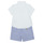 Textil Rapaz Conjunto Polo Ralph Lauren SSBDSRTSET-SETS-SHORT SET Azul / Céu / Branco