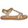 Sapatos Rapariga Sandálias Geox J SANDAL KARLY GIRL Ouro