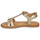 Sapatos Rapariga Sandálias Geox J SANDAL KARLY GIRL Ouro