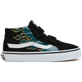 Sapatos Criança Sapatos estilo skate Vans Sk8-mid reissue v Preto