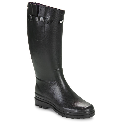 Sapatos Mulher Botas de borracha Aigle AIGLENTINE 2 NL Preto