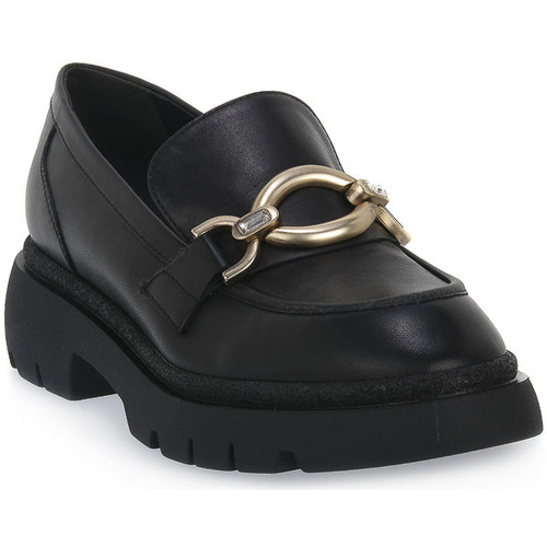 Sapatos Mulher Mocassins Melluso CAPRICORNO NERO Preto