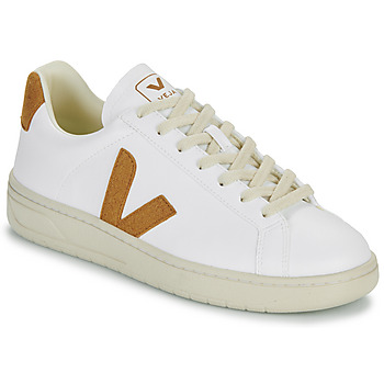 Sapatos Mulher Sapatilhas Veja URCA Branco / Castanho