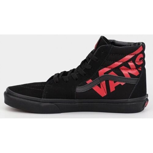 Sapatos Criança Sapatilhas Vans SK8-HI JN - VN0A4UI2458-BLACK/RED Preto