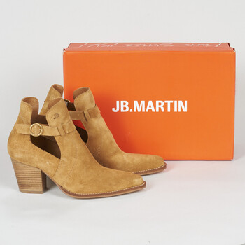 Sapatos Mulher Botins JB Martin LAGUNE Nappa / Preto