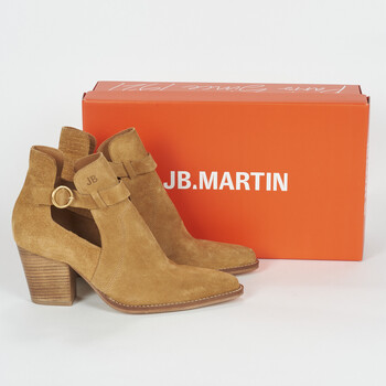 Sapatos Mulher Botins JB Martin LAGUNE Camel