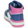 Sapatos Rapariga Sapatilhas de cano-alto Geox J WASHIBA GIRL Marinho / Branco / Rosa