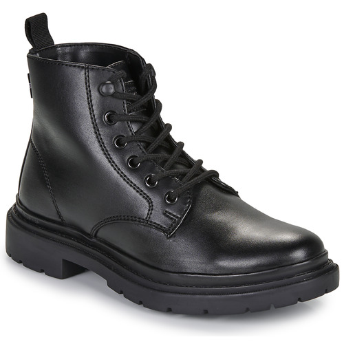 Sapatos Mulher Botas baixas Levi's TROOPER CHUKKA Preto