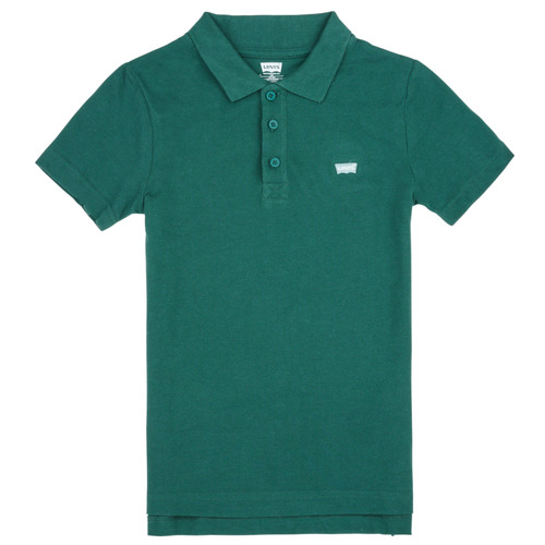 Textil Rapaz Polos mangas curta Levi's LVB BACK NECK TAPE POLO Verde