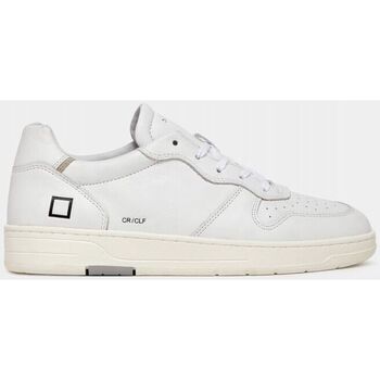 Sapatos Homem Sapatilhas Date M997-CR-CA-WH - COURT CALF-WHITE Branco