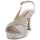 Sapatos Mulher Sandálias Melluso J643-233610 Prata