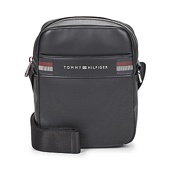 Malas Homem Pouch / Clutch Tommy Hilfiger TH CORP TEXTURE MNI REPORTER Preto