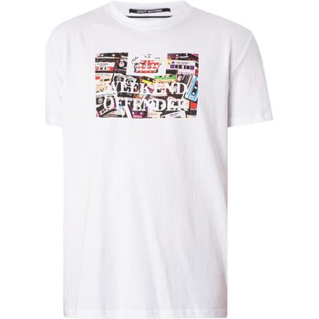 Textil Homem T-Shirt mangas curtas Weekend Offender T-Shirt gráfica Keyte Branco