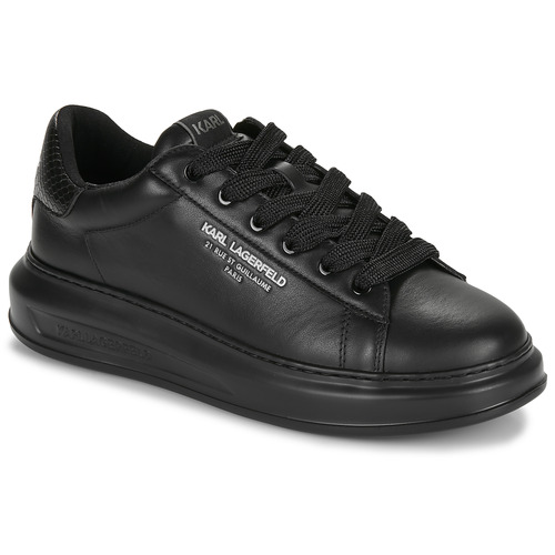 Sapatos Homem Sapatilhas Karl Lagerfeld KAPRI MENS Python Tab RSG Lo Preto