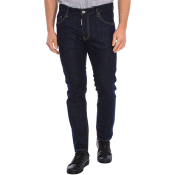 Textil Homem Calças Dsquared S71LB1343-S30664-470 Azul