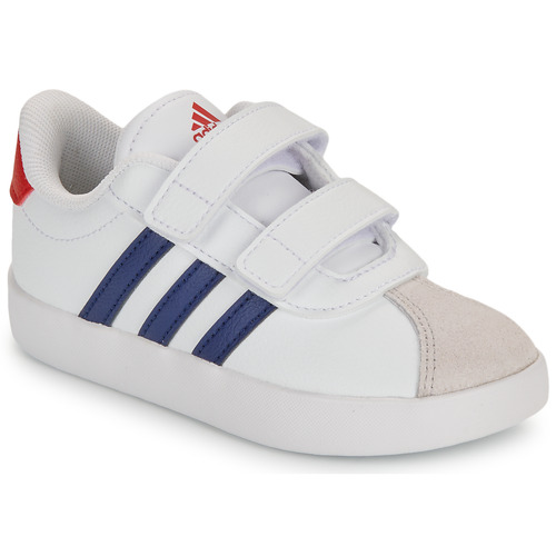 Sapatos Criança Sapatilhas Adidas Sportswear VL COURT 3.0 CF I Branco / Marinho / Vermelho