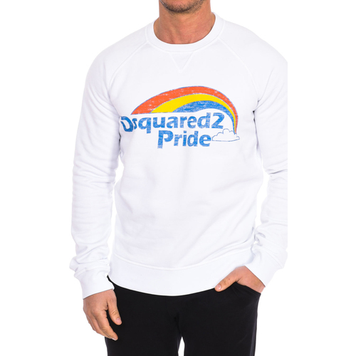 Textil Homem Sweats Dsquared S71GU0368-S25030-100 Branco