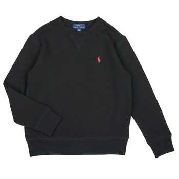 Textil Criança Sweats Polo Ralph Lauren LS CN-TOPS-KNIT Preto