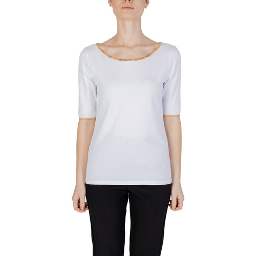 Textil Mulher T-Shirt mangas curtas Alviero Martini D 0707 JC76 Branco