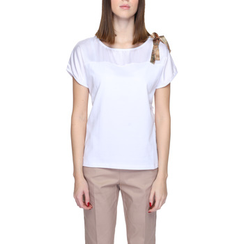 Textil Mulher T-Shirt mangas curtas Alviero Martini D 0770 JC71 Branco