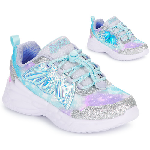 Sapatos Rapariga Sapatilhas Skechers DREAM RACER Prata / Azul