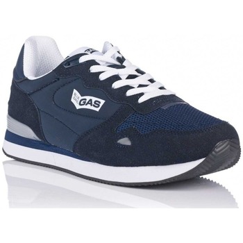 Sapatos Homem Sapatilhas Gas OMY MIX BASIC Azul