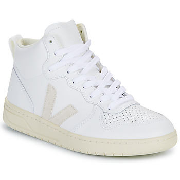 Sapatos Sapatilhas de cano-alto Veja V-15 Branco