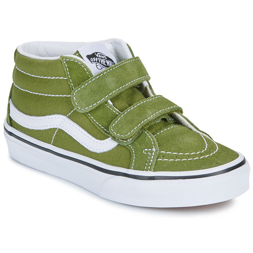 Sapatos Criança Sapatilhas de cano-alto Vans SK8-Mid Reissue V Verde