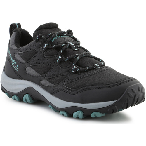 Sapatos Mulher Sapatos de caminhada Merrell West Rim Sport GTX Black Noir J036560 Preto