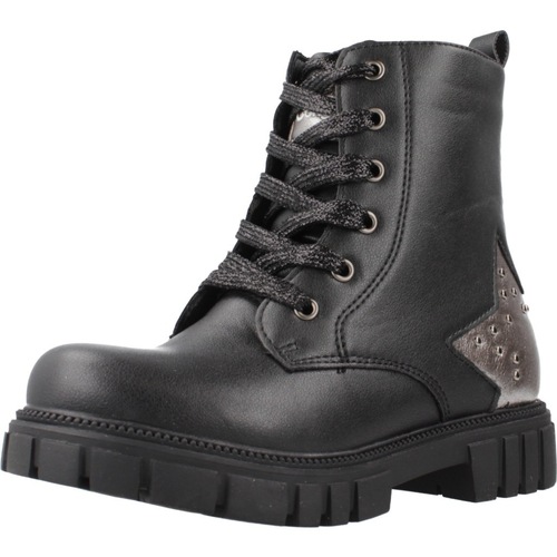 Sapatos Rapariga Botas Conguitos BOOTS STAR LACES Preto