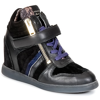 Sapatos Mulher Sapatilhas de cano-alto Serafini LEXINGTON Preto