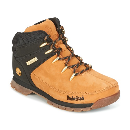 Sapatos Criança Botas baixas Timberland EURO SPRINT Castanho