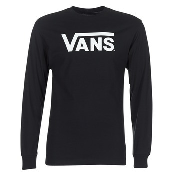 Textil T-shirt mangas compridas Vans VANS CLASSIC Preto