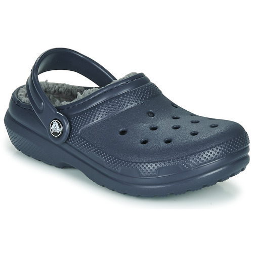 Pantofi Copii Saboti Crocs CLASSIC LINED CLOG K Blue