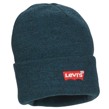 Accesorii textile Căciuli Levi's RED BATWING EMBROIDERED SLOUCHY BEANIE Albastru