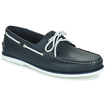 Pantofi Bărbați Pantofi barcă Pellet Vendée Veal / Navy / Alb