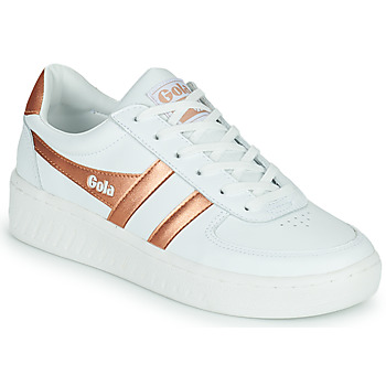 Pantofi Femei Pantofi sport Casual Gola GOLA GRANDSLAM Alb / Bronz