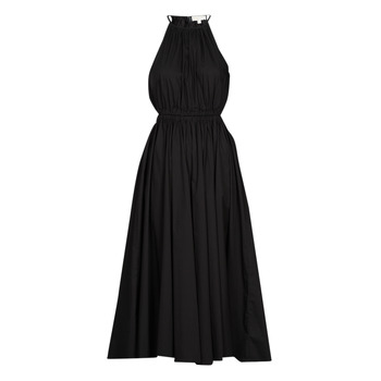 Îmbracaminte Femei Rochii lungi MICHAEL Michael Kors HALTER CTN MIDI DRESS Negru