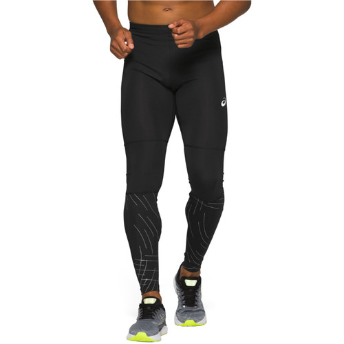 Îmbracaminte Bărbați Colanti Asics Night Track Tight Negru