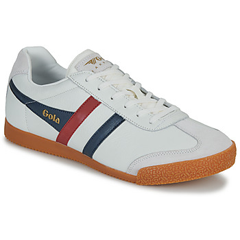 Pantofi Bărbați Pantofi sport Casual Gola HARRIER LEATHER Alb / Albastru / Roșu