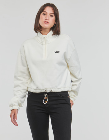 Îmbracaminte Femei Polare Vans LEFT CHEST HALF ZIP FLEECE Alb