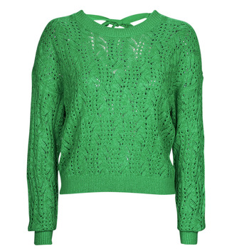 Îmbracaminte Femei Pulovere Vero Moda VMVERENA LS OPEN BOW BACK PULLOVER BOO Verde