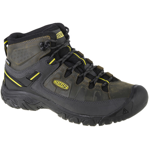 Pantofi Bărbați Drumetie și trekking Keen Targhee III Mid WP verde