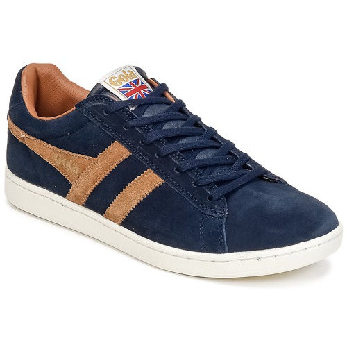 Pantofi Bărbați Pantofi sport Casual Gola EQUIPE SUEDE Albastru / Maro