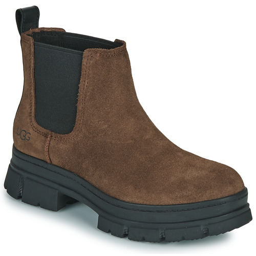 Pantofi Femei Ghete UGG ASHTON CHELSEA Maro