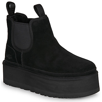 Pantofi Femei Ghete UGG NEUMEL PLATFORM CHELSEA Negru