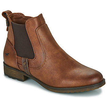 Pantofi Femei Ghete Mustang 1265522 Coniac