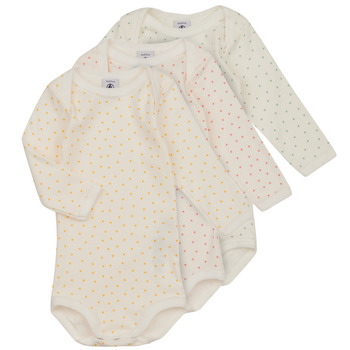 Petit Bateau BODY US ML CUR DE BEURRE PACK X3