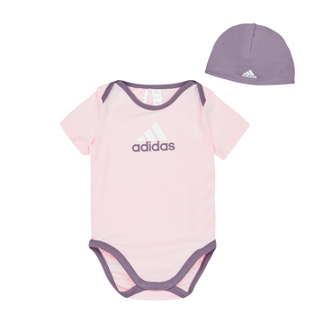 Îmbracaminte Fete Pijamale și Cămăsi de noapte Adidas Sportswear GIFT SET Roz / Violet